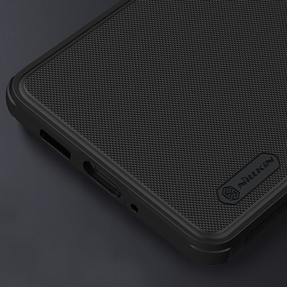 Etui NILLKIN do iPhone 14 Pro Max, Super Frosted Shield, czarne