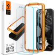 Szkło Hartowane z ramką do montażu SPIGEN Alm Glas.TR do Google Pixel 8A  (2 sztuki)