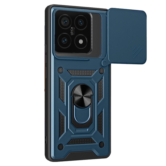 Etui pancerne CamShield Slide z osłoną aparatu i ringiem do Xiaomi 15T