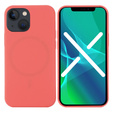 Etui do iPhone 13, Silicone MagSafe, różowe