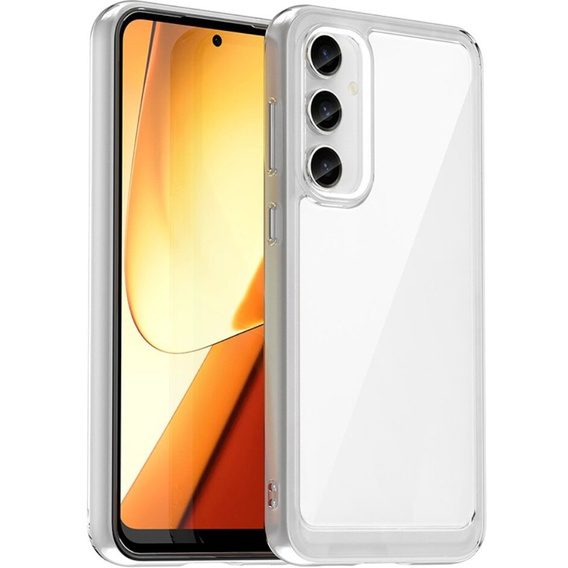 Etui do Samsung Galaxy S23 FE, Fusion Hybrid, przezroczyste