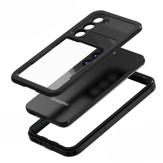 Etui Wodoodporne IP68 do Samsung Galaxy S23 Plus, czarne