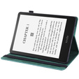 Etui do Amazon Kindle Paperwhite 5 (2021), Imprinted Flower, Zielone