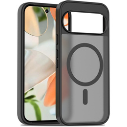 Etui Matt Case do Google Pixel 10 / 10 Pro, do MagSafe, półprzezroczyste czarne