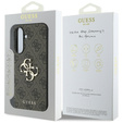 Etui GUESS do Samsung Galaxy A56 5G, 4G Big Metal Logo, brązowe