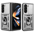 Etui pancerne do Samsung Galaxy Z Fold5 5G, CamShield Slide, srebrne