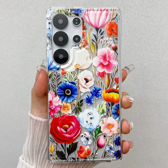 Etui do Samsung Galaxy S25 Ultra – kwiaty, kolorowe