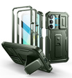 Etui pancerne do Samsung Galaxy A16 / A16 5G, Dexnor Full Body (Two Frames), zielone