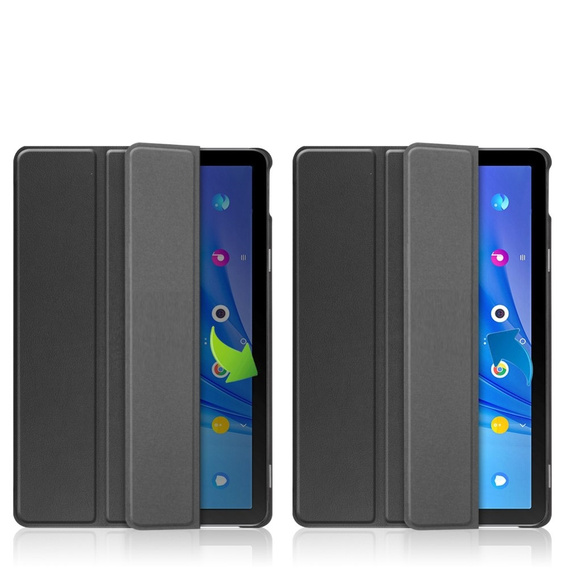 Etui do TCL Tab 10s 9081X / TCL Tab 10s 9080G 2021, Smartcase, czarne