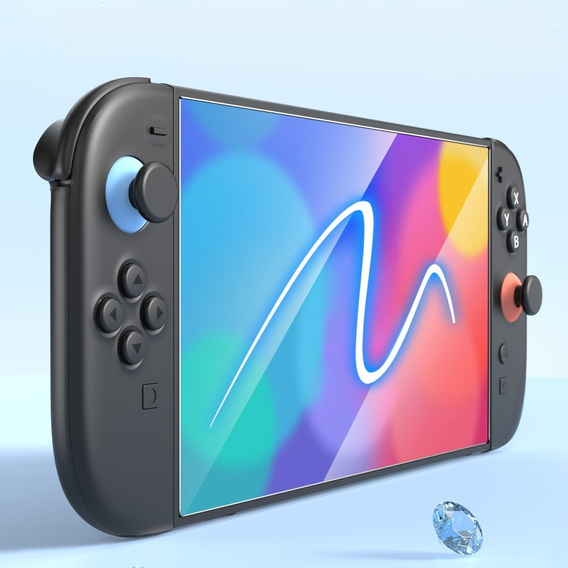 2x Szkło Hartowane z Ramką Instalacyjną do Nintendo Switch 2