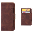 Etui z klapką do Samsung Galaxy A16 / A16 5G, Card Slot, brązowe