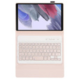 Etui z klawiaturą do Samsung Galaxy Tab A7 Lite 8.7 T220 / 225, różowe rose gold