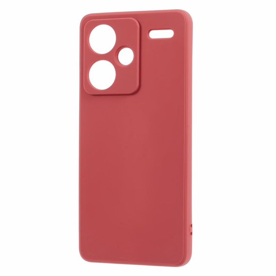 Etui do Xiaomi Redmi Note 13 Pro+, Silicone Lite, czerwone