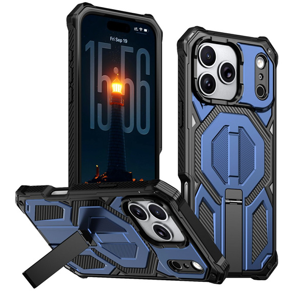 Etui ochronne z podstawką kompatybilne z MagSafe do iPhone 17 Pro Max