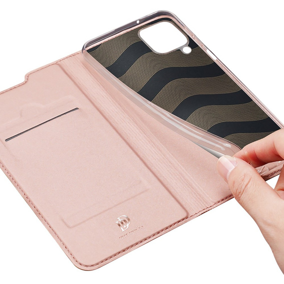 Etui Dux Ducis do Samsung Galaxy M53 5G, Skinpro, różowe rose gold