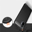 Etui do Xiaomi Redmi Note 10 / 10S, Karbon, czarne