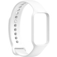 Pasek Silikonowy do Xiaomi Redmi Smart Band 2 / Xiaomi Smart Mi Band 8 Active, Biały