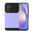 Etui do Samsung Galaxy A54 5G, ERBORD Cam Slider, fioletowe + Szkło hartowane