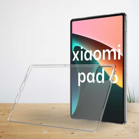 Etui do Xiaomi Pad 6 / 6 Pro, Silikonowe, przezroczyste