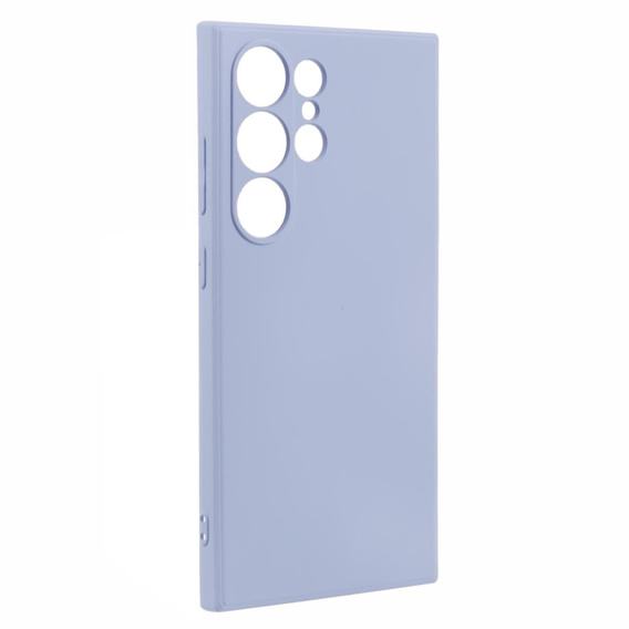 Etui do Samsung Galaxy S24 Ultra, Silicone Lite, fioletowe