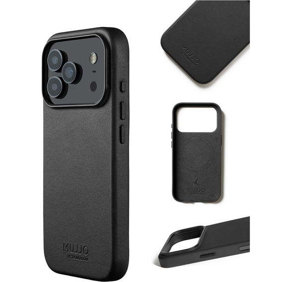 Skórzane etui Mujjo MagSafe do iPhone 17 Pro Max