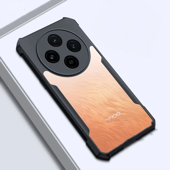 Etui do Oppo Reno 12FS / 12F, AntiDrop Hybrid, czarne