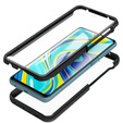 Etui do Xiaomi Redmi Note 9S / 9 Pro, Shockproof, z folią, czarne