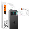 2x Spigen OPTIK.TR "EZ FIT", Szkło Hartowane na Aparat do Google Pixel 10 Pro XL, Crystal Clear