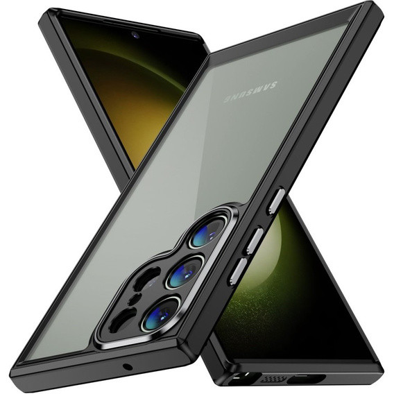 Etui do Samsung Galaxy S23 Ultra, ERBORD Impact Guard, czarne