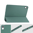 Etui do iPad 11" 2025 A16 (11 gen.) / iPad 10.9" 2022 (10 gen.), Smart Pencil, z miejscem na rysik, zielone