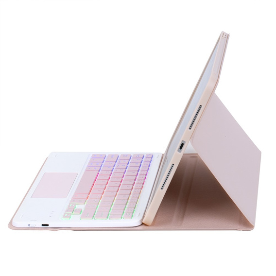 Etui z podświetlaną klawiaturą Bluetooth i touchpadem do Samsung Galaxy Tab A11+