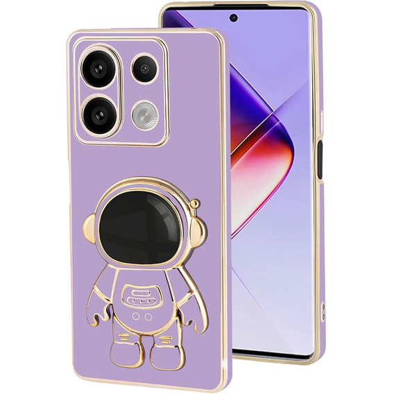 Etui do Infinix Note 40 Pro, Astronaut, fioletowe