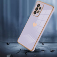 Etui do Samsung Galaxy A53 5G, Electro heart, fioletowe