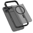 Etui Matt Case do iPhone 17 Pro Max, do MagSafe, półprzezroczyste czarne