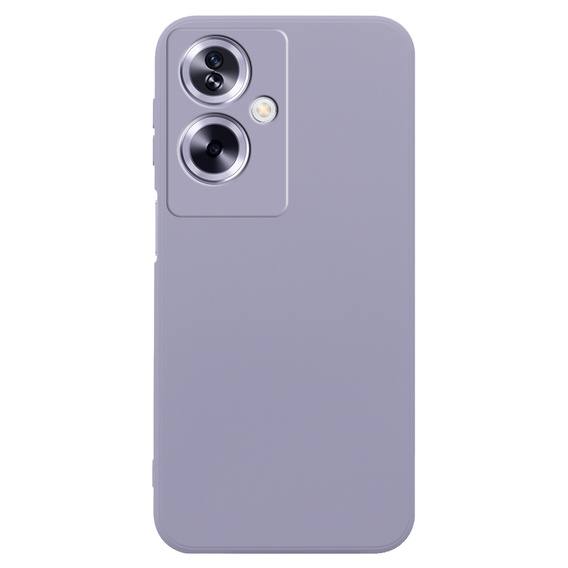 Etui do Oppo A79 5G, Silicone Lite, fioletowe