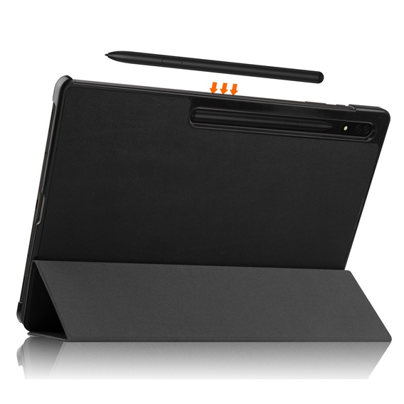Etui do Samsung Galaxy Tab S9 Ultra, Smartcase, czarne