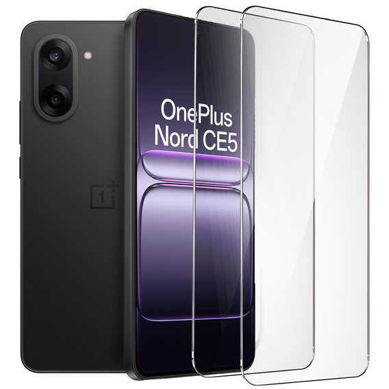 2x Szkło Hartowane ERBORD 9H Hard Glass do OnePlus Nord CE5 – codzienna ochrona w eleganckim wydaniu