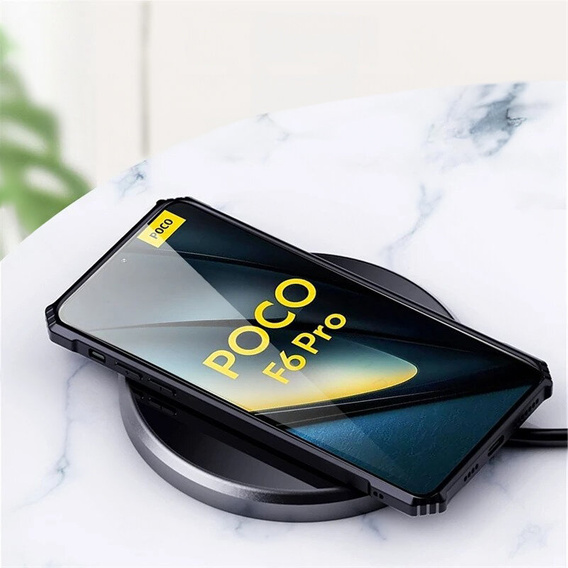 Etui do Xiaomi Poco F6 Pro, AntiDrop Hybrid, czarne