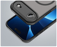 Etui Matt Case do iPhone 17 Air, do MagSafe, z ochroną aparatu, matowe czarne