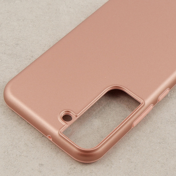 Etui do Samsung Galaxy S22, Suritch Full Body, różowe rose gold