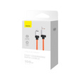 Baseus CoolPlay kabel USB-A USB-C 1 m 100 W - Pomarańczowy