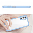 Etui do Samsung Galaxy A14 4G/5G, Fusion Hybrid, przezroczyste / niebieskie