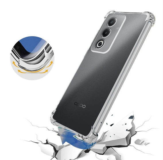 Etui do Oppo A80, Dropproof, przezroczyste