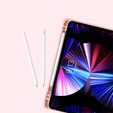 Etui z klawiaturą do iPad Air 10.9" 2022/2020 (5/4 gen.), Touchpad, różowe rose gold