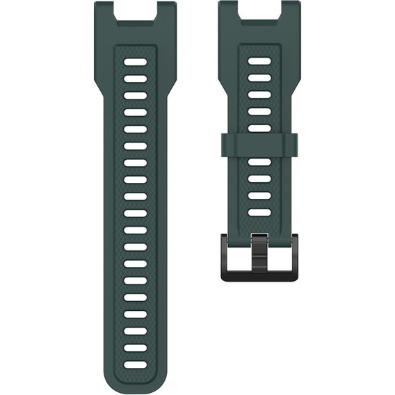 Pasek Silikonowy do Amazfit T-Rex/T-Rex PRO, Ciemny Zielony