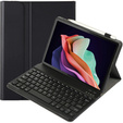 Etui z klawiaturą bluetooth do Lenovo Tab M9, Czarne