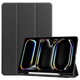 Etui do iPad Pro 13" 2024 (7 gen.), Smartcase z miejscem na rysik, czarne