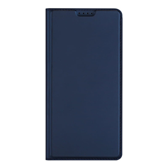 Etui Dux Ducis do iPhone 17 Air, Skin Pro, z klapką, z miejscem na kartę, granatowe