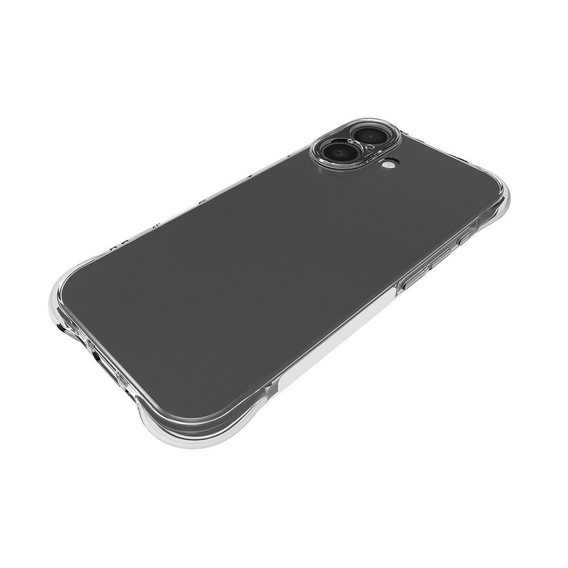 Przezroczyste etui TPU do iPhone 17 – smukła ochrona, wzmacniane rogi