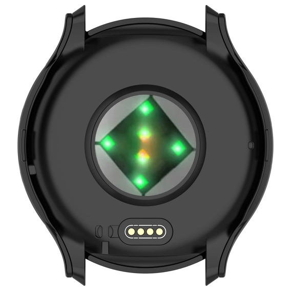 2w1 Etui + Szkło Hartowane do Garmin Venu 3S, Czarne